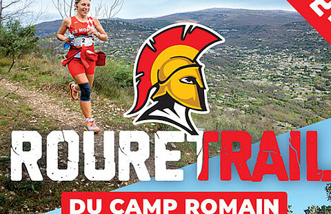 Affiche de la 2eme édition du RouretTrail au camp romain