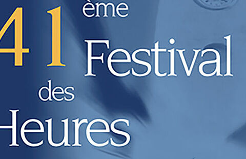 Affiche du festival des Heures Musicales de Biot
