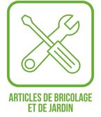 Pictos articles de bricolage et de jardin